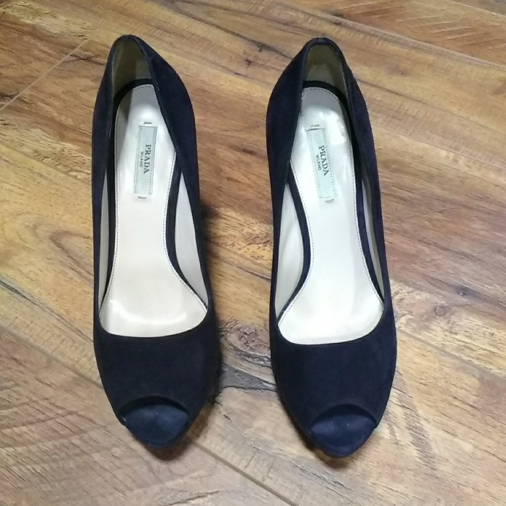 Prada high heel open toe